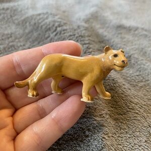 Ceramic Lioness Figurine